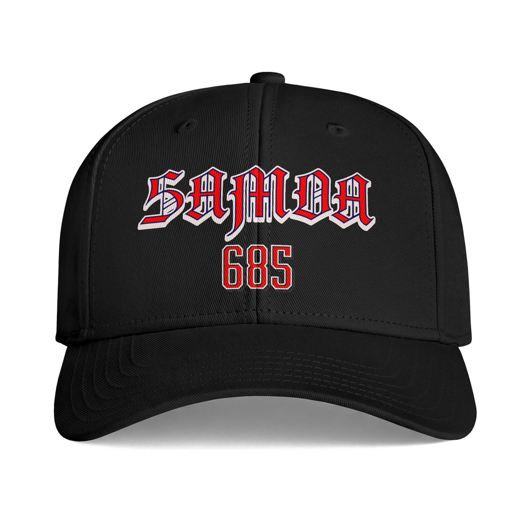 Samoa-Inspired Icon Cap — Old School Island Snapback