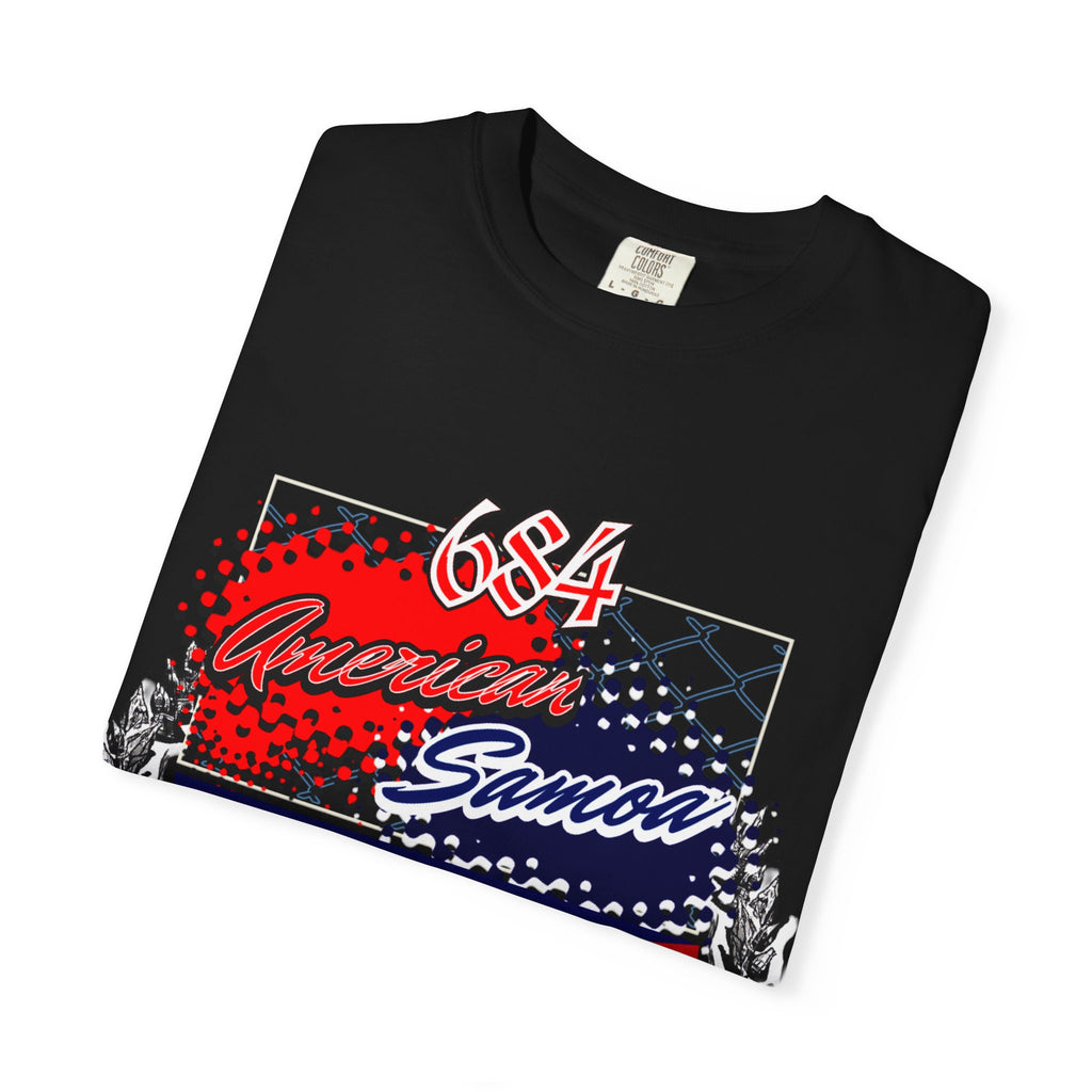 American Samoa Flag T-Shirt — 684 Pride Graphic Tee ("To The World")