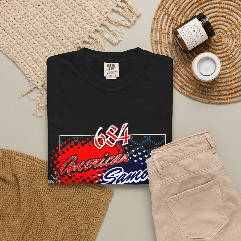 American Samoa Flag T-Shirt — 684 Pride Graphic Tee ("To The World")