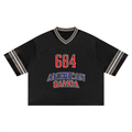 American Samoa 684 Unisex Boxy Striped Soccer Jersey